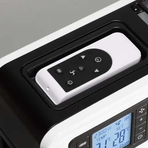 Home FK 350 WIFI szabadon álló SMART konvektor fűtőtest, 1000W/1300W/2300W, távirányító, fagyőr funkció, fehér - 5