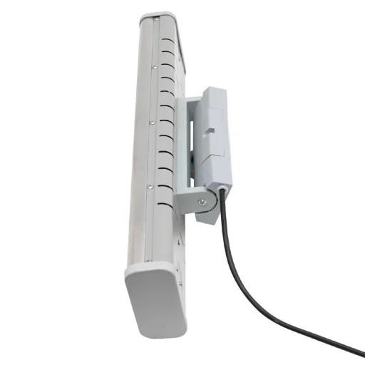 Home FK 24 falra szerelhető elektromos karccsöves fűtőtest, 600W/1200W,  IPX4 védelem, ezüst - 5