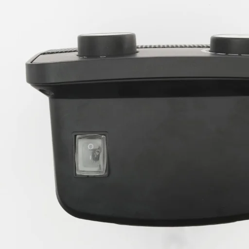 Home FK 29 álló elektromos kerámia fűtőtest, 900W/1800W, oszcillálás,  mechanikus termosztát, fekete - 4