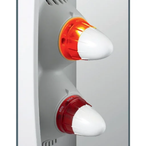 Home FK 190 TURBO álló elektromos konvektor turbó fűtőtest, 800W/2000W, fehér - 2