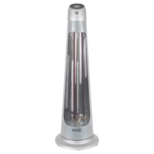 Home FK 252 álló elektromos karbon és halogén kombinált fűtőtest, 1200W/1200W, IPX4 védelem, távirányító, ezüst - 2