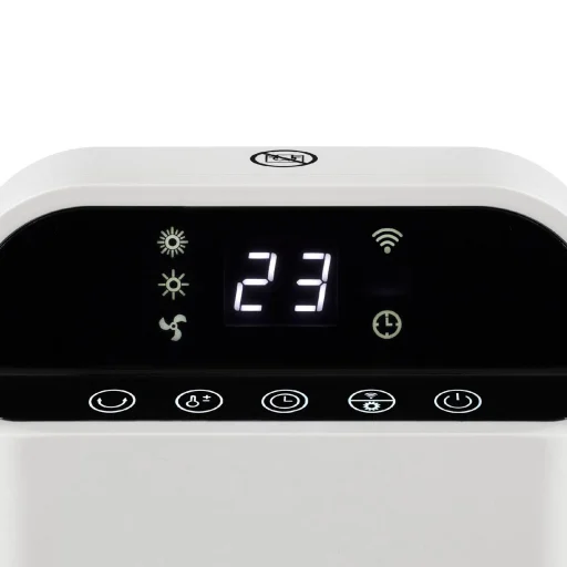 Home FK 53 álló elektromos smart kerámia fűtőtest, 1000W/2000W, oszcillálás, távirányító, fehér - 3