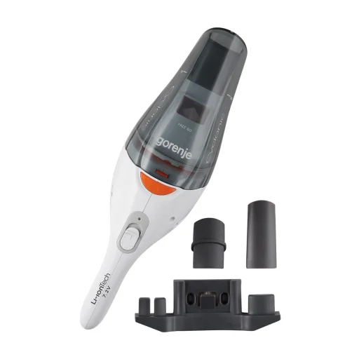 Gorenje MVC72FW morzsaporszívó, 55 W, nedves/száraz tisztítás, 0,4 literes tartály, beépített akkumulátor - 1