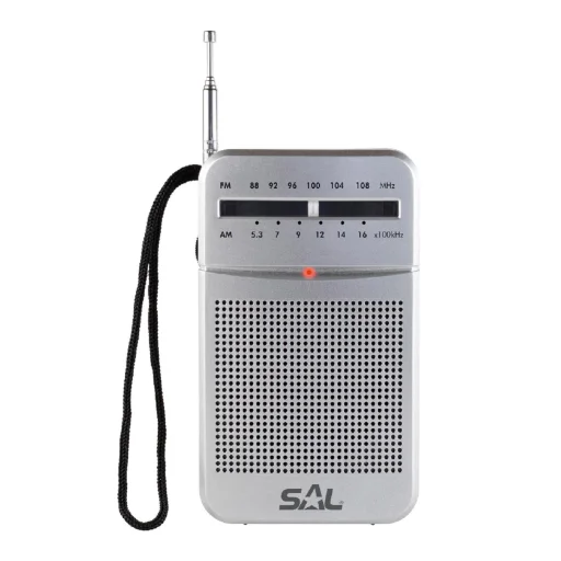 SAL RPC 4 zsebrádió, 2 sávos AM-FM rádió, nagyérzékenységű vétel, AUX - 2