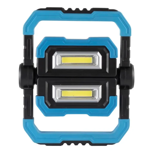 Home FLB 10C újratölthető COB LED fényvető, 2 x 5 W, 500 lm - 4 óra, 1000 lm - 2 óra, 5000 mAh - 4