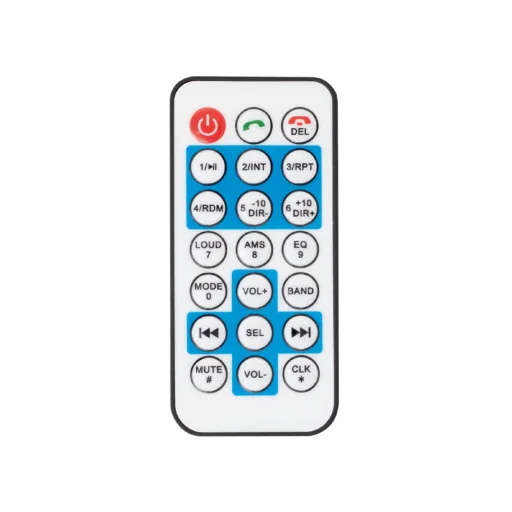 SAL VBT 1100/RD autórádió, 4 x 45 W, 4 RCA, FM, BT, USB, SD, AUX, piros LED kijelző és gombok - 2