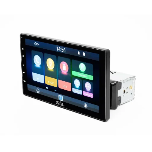 SAL VB X1000 autórádió és multimédiás lejátszó, 4 x 45 W, 2 + 1 RCA, CarPlay, Android Auto, USB Mirror Link - 2