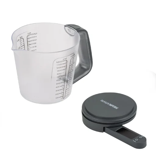 NAVA 10-274-001 Imperial digitális konyhai mérleg és mérőkancsó, 1,5l, 5kg - 3