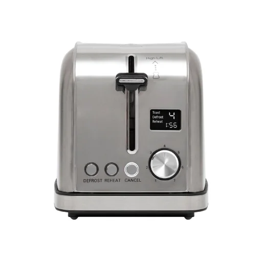 Home HGKP22LCD kenyérpirító, 950 W-os, két szeletes, LCD kijelző, 7 fokozat, újramelegítő és kiolvasztás funkciók - 4