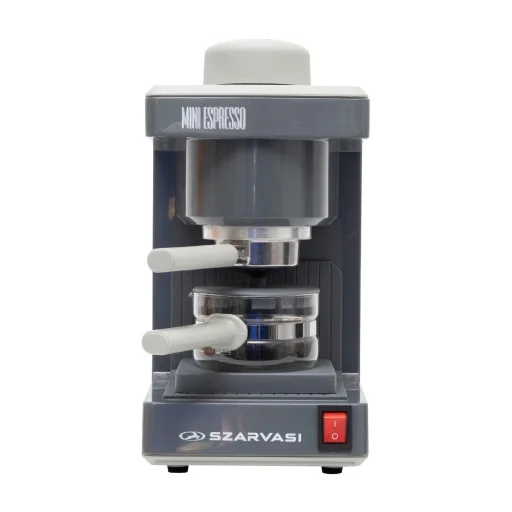 Szarvasi SZV-612/3 Mini Espresso kávéfőző 11959, 800 W, 3.04 bar, üveg kiöntő, hőkorlátozó, hőkioldó, szürke - 2