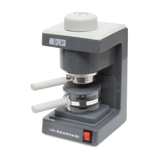 Szarvasi SZV-612/3 Mini Espresso kávéfőző 11959, 800 W, 3.04 bar, üveg kiöntő, hőkorlátozó, hőkioldó, szürke - 1