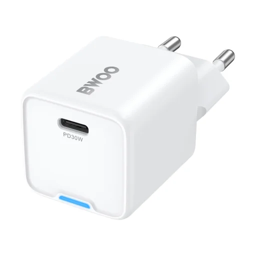 BWOO GaN 30W fali töltő USB-C port - 2