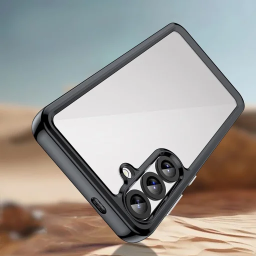 Outer Space szilikon tok zselés kerettel Samsung Galaxy S25+ - fekete tok - 3