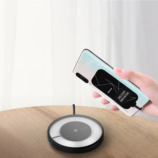 Nillkin Magic Tag USB-C Qi Indukciós Pad - Fekete - 5
