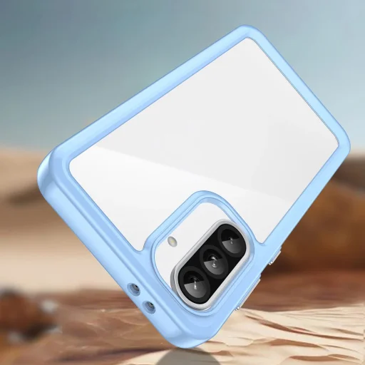 Outer Space tok Samsung Galaxy A56 telefonhoz, rugalmas kerettel - kék - 3