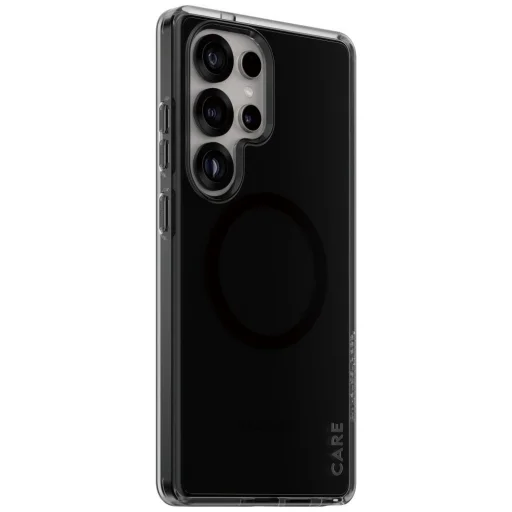 CARE by PanzerGlass Flagship Urban Combat Fekete Qi tok Samsung Galaxy S25 Ultra - Félig átlátszó Füst - 2