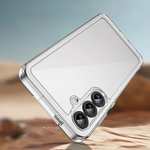 Szilikon tok Outer Space Case zselés kerettel Samsung Galaxy S25+ - átlátszó tok - 3