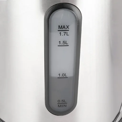 Home HG VF 04 vízforraló, teljesítmény 2000 W, 1,7 literes víztartály, 360°-ban forgatható állvány, rejtett fűtőszál, duplafalú - 3