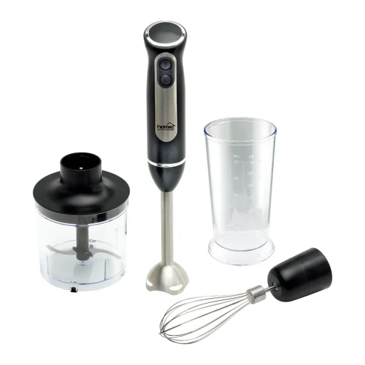 Home HG BMS 64 botmixerszett, teljesítmény 600 W, 2 sebességfokozat, rozsdamentes kések, - 1
