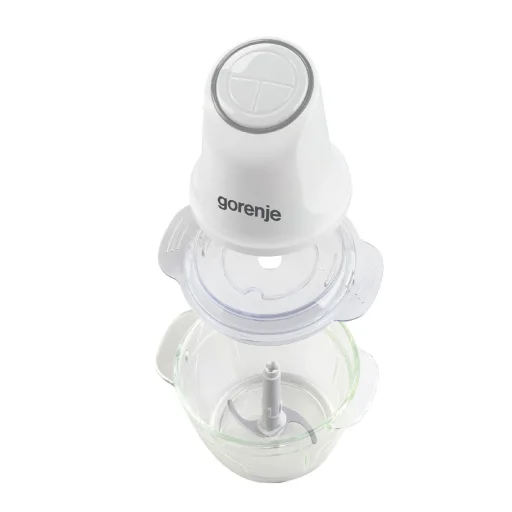Gorenje S501GW aprító, 500 W, kettős acél pengerendszer, mérőskálázott kehely, fehér - 2