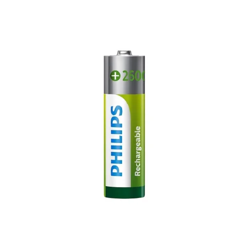 PHILIPS Újratölthető AA NiMH 2600mAh elem készlet, 2 darab - 2