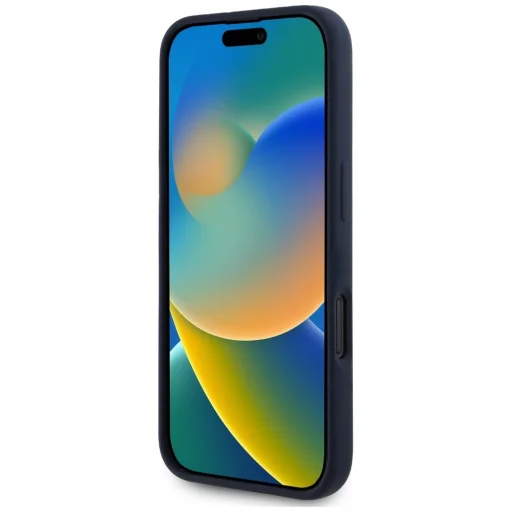 Eredeti RED BULL HC Szilikon Tok ORBR20 Logo Piros Béléssel Magsafe iPhone 16-hoz, tengerészkék tok - 5