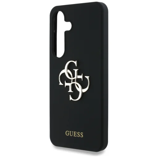Original GUESS Szilikon Big 4G Logo Bottom Script Samsung Galaxy S25 tok - 6