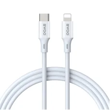 BWOO 27W USB-C – Lightning kábel, ABS ház + TPE bevonat, 2M