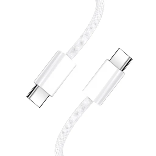 BWOO Szövött 60W USB-C to USB-C kábel, 2 m - 3