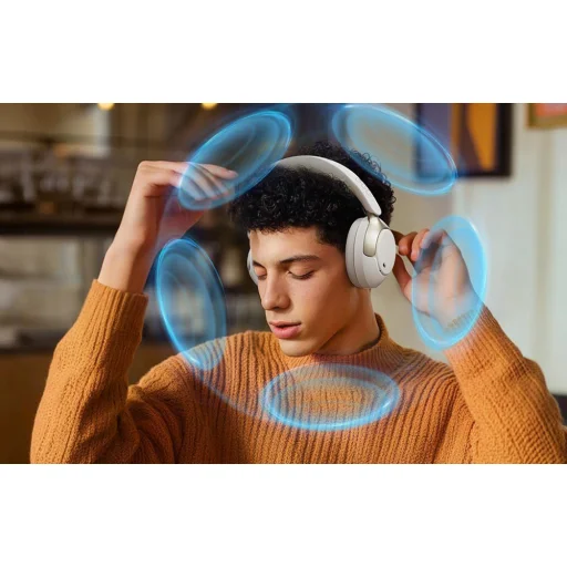 QCY H3 Pro fejhallgató (fehér) - 9