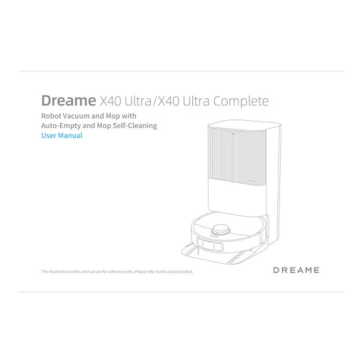 Dreame X40 Ultra Complete robotporszívó (fehér) - 12