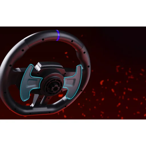 PXN-V9Gen2 gaming kormány (PC / PS3 / PS4 / XBOX ONE / XBOX SERIES S&X / SWITCH) - 8