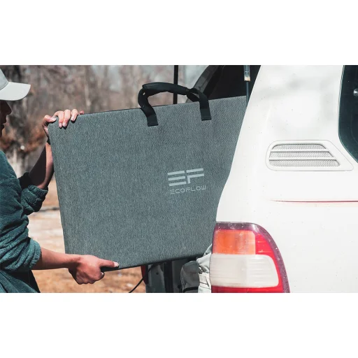 EcoFlow 220 W-os bifaciális hordozható napelem - 8