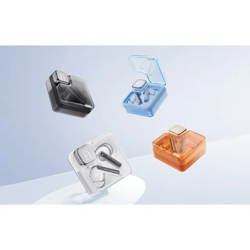  QCY T31 TWS Bluetooth fülhallgató (narancs) - 12