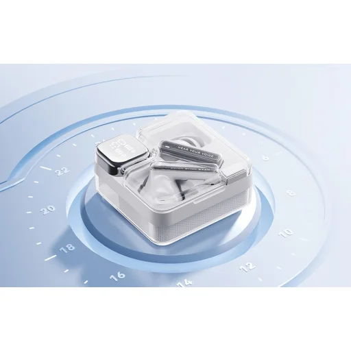  QCY T31 TWS Bluetooth fülhallgató (narancs) - 7