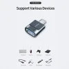 Rock Adapter CA03 - USB (női) to Type C (férfi) - sötétszürke thumbnail
