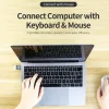 Rock Adapter CA03 - USB (női) to Type C (férfi) - sötétszürke thumbnail