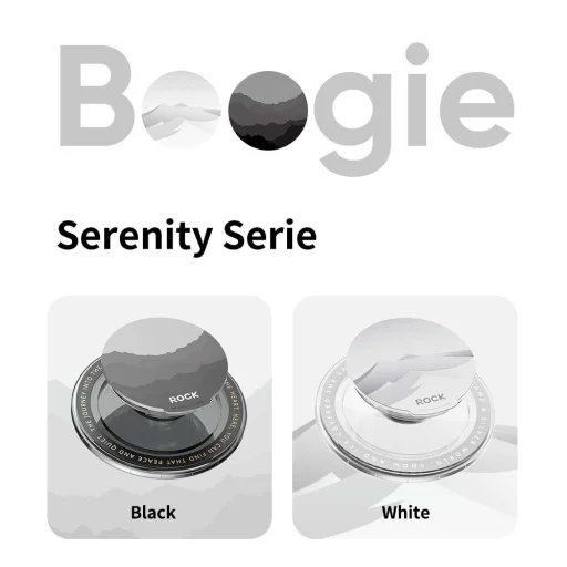 Rock PopSocket Boogie Pure Series mágneses fekete - 2