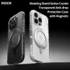 Rock Rotating Stand Crystal Series Magnetic for Iphone 16 black thumbnail