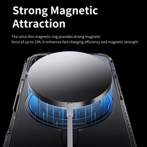 Rock Rotating Stand Crystal Series Magnetic for Iphone 16 black - 10