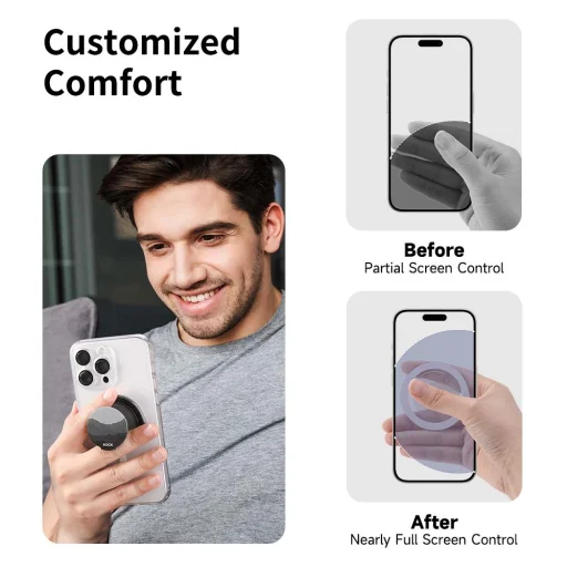 Rock PopSocket Boogie Serenity Series mágneses fekete - 10