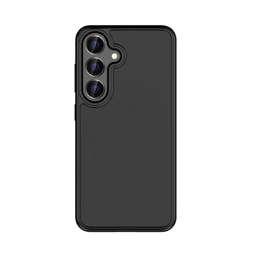 Rock Guard Touch Matte Series tok Samsung Galaxy S25 fekete - 1