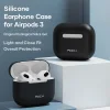 Rock szilikon tok AirPods 3-hoz fekete - 6