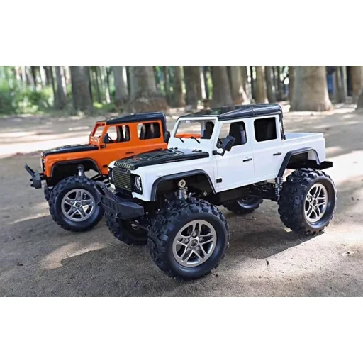 Távirányítós autó 1:14 Double Eagle (narancssárga) Land Rover Defender (Pick-up) E332-003 gyerekjáték - 5