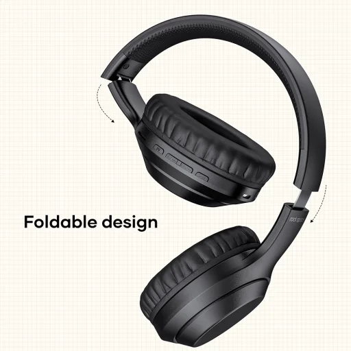 Rock Headphones O2 bluetooth fekete vezeték nélküli fejhallgató - 3