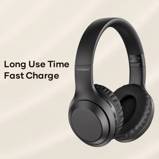 Rock Headphones O2 bluetooth fekete vezeték nélküli fejhallgató - 4