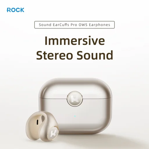 Rock Bluetooth fülhallgató OWS Sound EarCuffs Pro fekete - 3