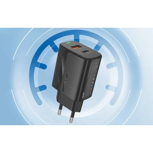 Foneng EU66 A+C 2 (PD20W) hálózati töltő fekete - 3