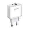 LDNIO A2526C USB, USB-C 45 W fali töltő + USB-C - USB-C kábel thumbnail