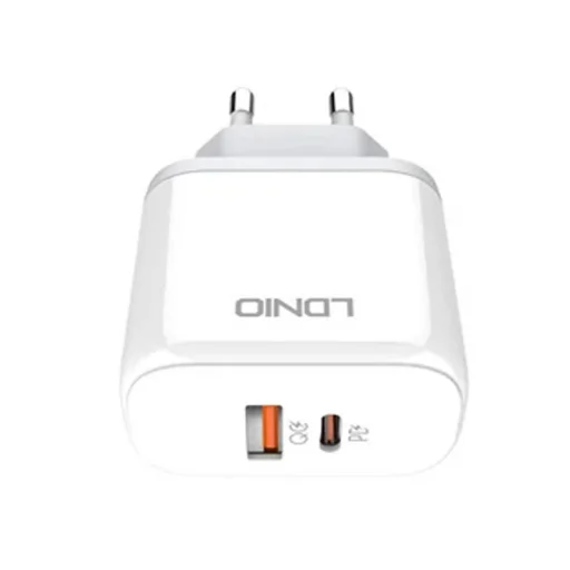 LDNIO A2526C USB, USB-C 45 W fali töltő + USB-C - USB-C kábel - 4